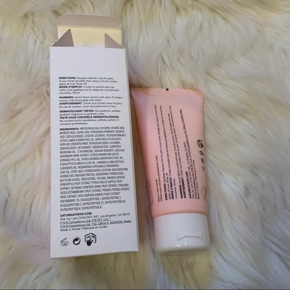 Saturday Skin Wide Awake Brightening Eye Cream & Rise + Shine Gentle Cleanser